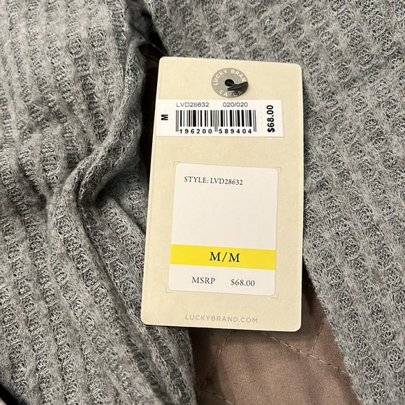 Lucky Brand Button Up Pullover Camo Sleep Set / NWT / Size M - Picture 8 of 11